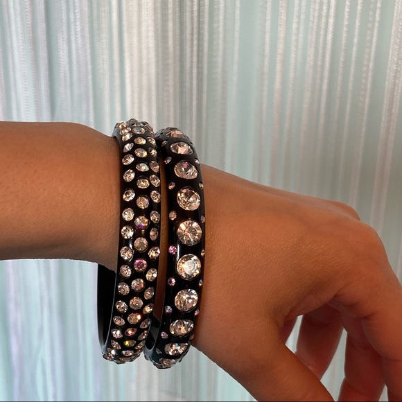 Bebe Shiny Black Bracelets - Picture 15 of 16